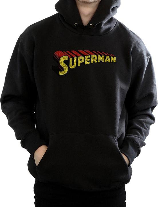 Produktbild Superman Telescopic Crackle Logo Kapuzenpullover (XL)