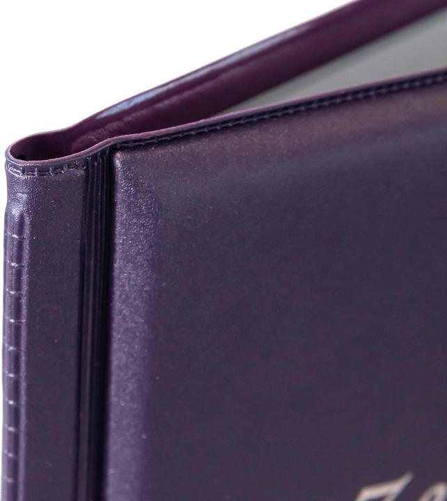 Actual product image Idena Certificate folder A4 12 pockets purple (A4, 1x)