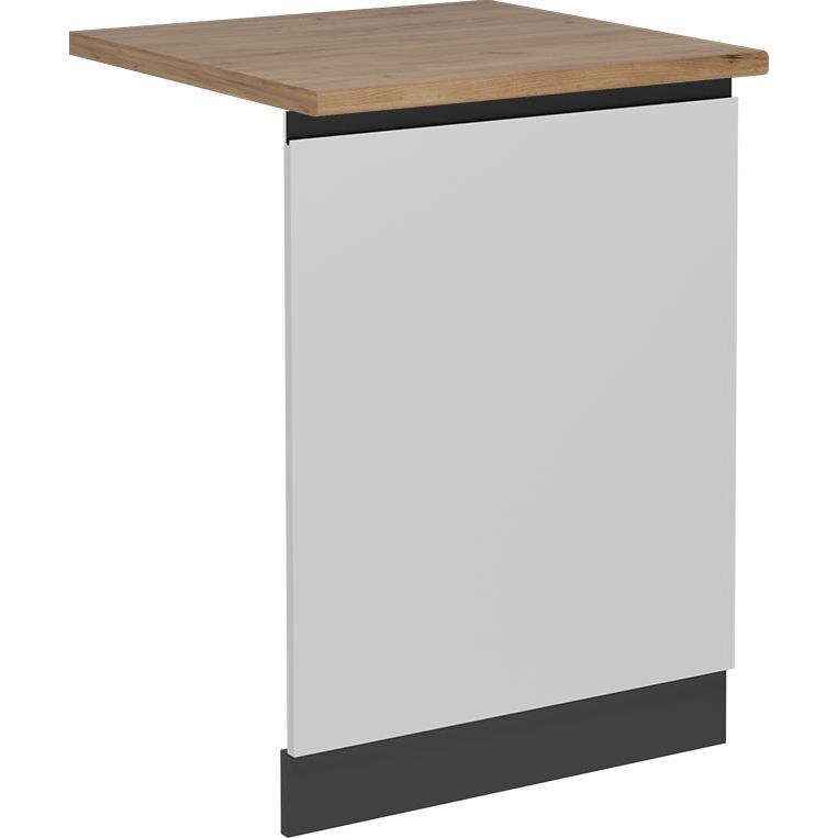 Vichy R-Line, Weiss/Anthrazit, 60 cm, AP Eiche, Geschirrspüler Zubehör, Weiss