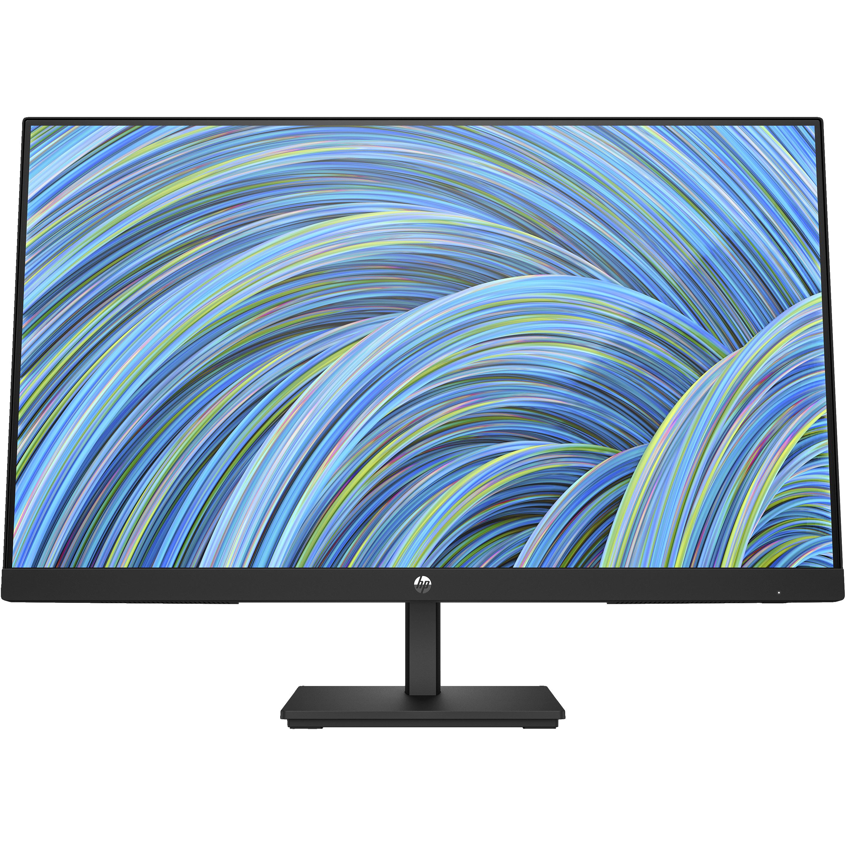HP V24v G5 (1920 x 1080 Pixel, 23.80"), Monitor, Schwarz