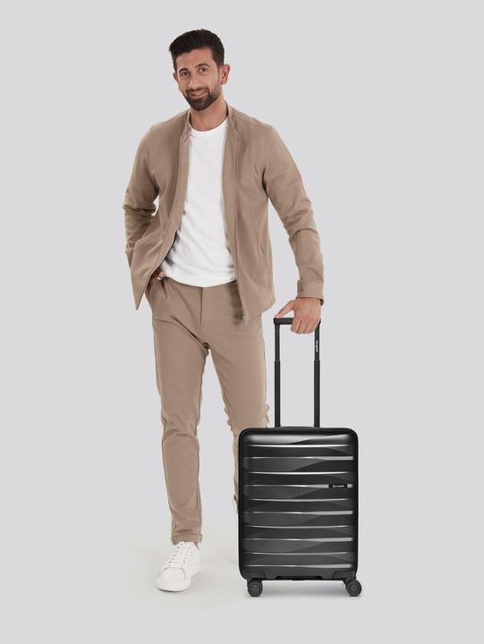 Image du produit Bergpfeil Travel 4-roues trolley cabine S 55 cm avec soufflet d'extension (44 l)