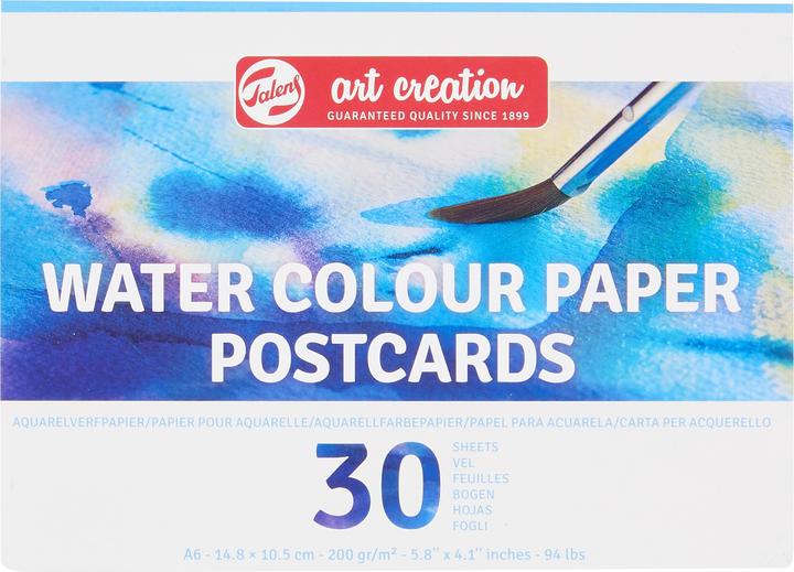 Actual product image Talens Aquarellpapier Postcards (A6, Plain)