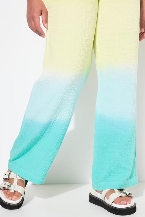 Produktbild Angel of Style Hose, gerades Bein, Musselin, Farbverlauf (48)