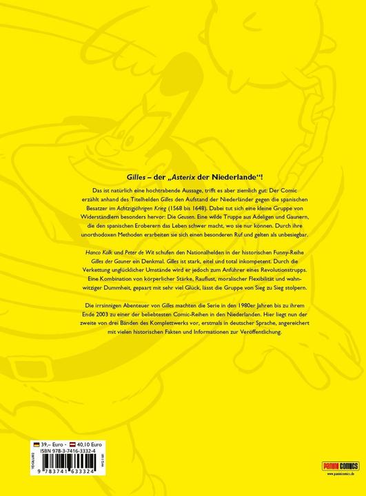 Produktbild Panini Gilles der Gauner (Deutsch, Hanco Kolk, Peter de Wit, 2024)