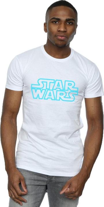 Image du produit Star Wars - T-shirt NEON SIGN LOGO - Homme (M)