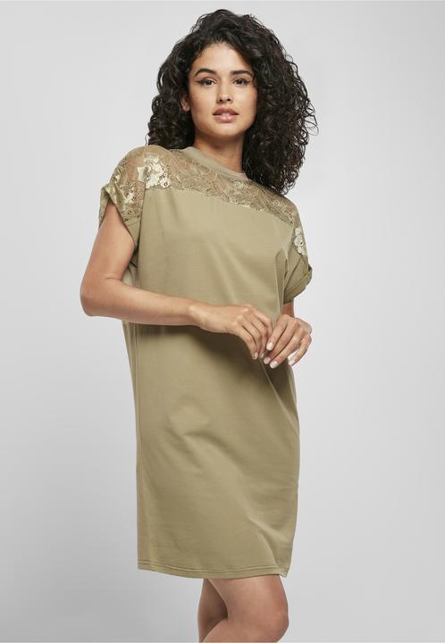 Image du produit Urban Classics Ladies Lace Tee Dress (M)