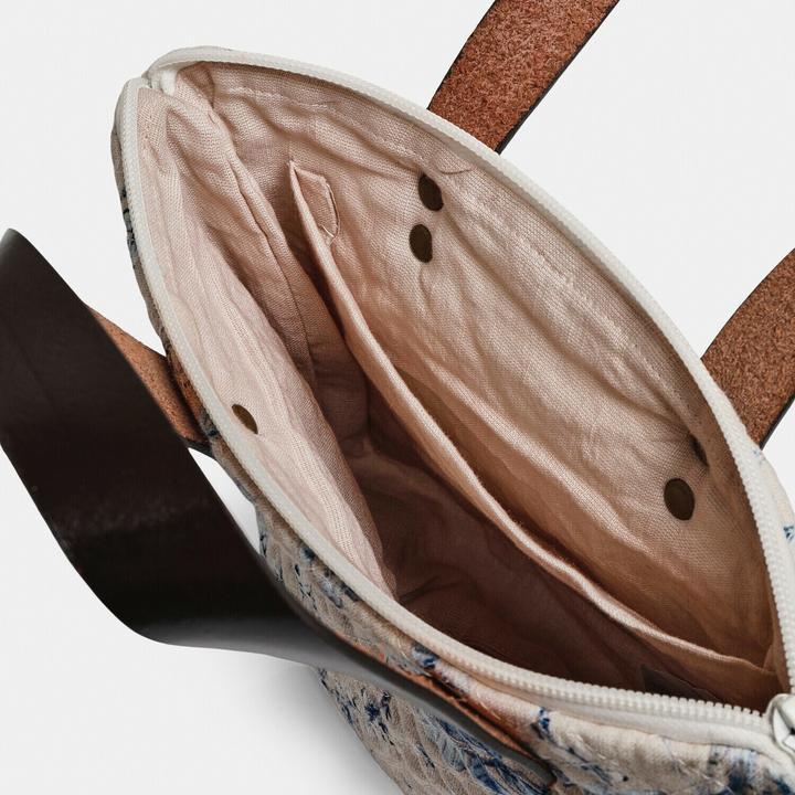 Produktbild Loberon Tasche Vailenne creme/blau