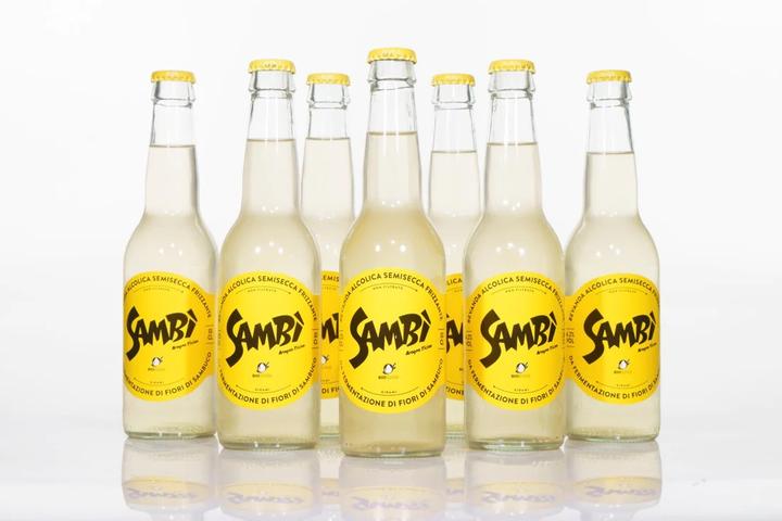 Image du produit Sambi Boisson bio originale mélangée au goût Holünder Caisse de 245 x 330 ml / (24 x 33 cl)