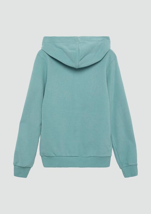 Produktbild s.Oliver Sweatshirt Wärmender Sweatshirt-Hoodie mit Frontprint (170, 176)
