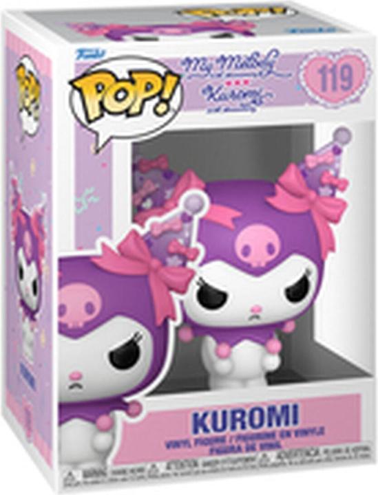 Actual product image Funko POP Hello Kitty Kuromi Grumpy