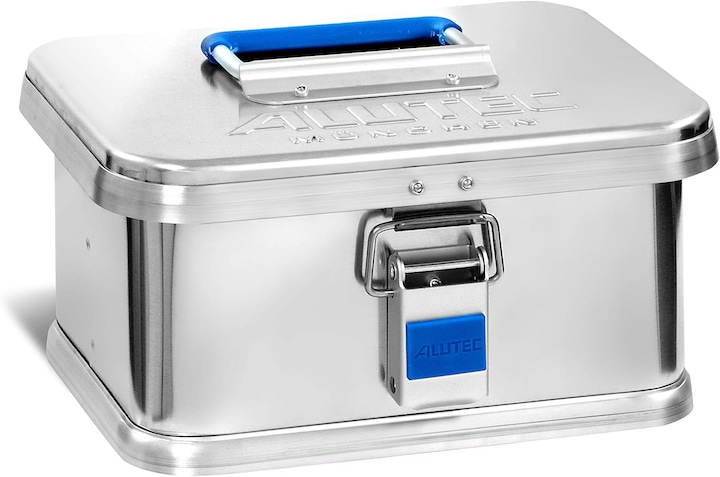 Productafbeelding Alutec Transportbox COMFORT Aluminium (L x B H) 280 215 150 mm (28 x 21,5 x 15 cm, 6 l)