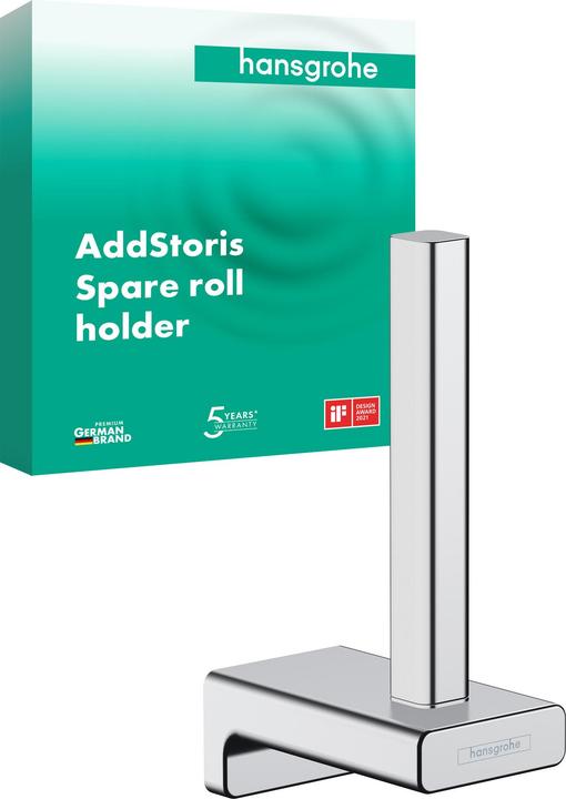 Productafbeelding hansgrohe HG vervangende papierrolhouder AddStoris chroom