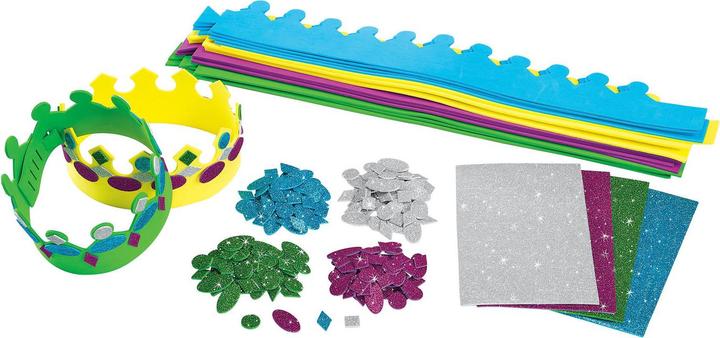 Produktbild Colorations Färbungen – Machen und dekorieren Sie Ihre eigene Schaumstoffkrone, 1er-Set