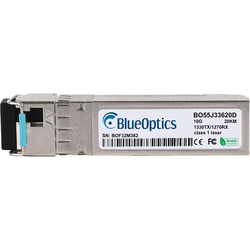 BlueOptics Level One SFP-6531 kompatibler SFP+ BO55J33620D, Transceiver, Silber