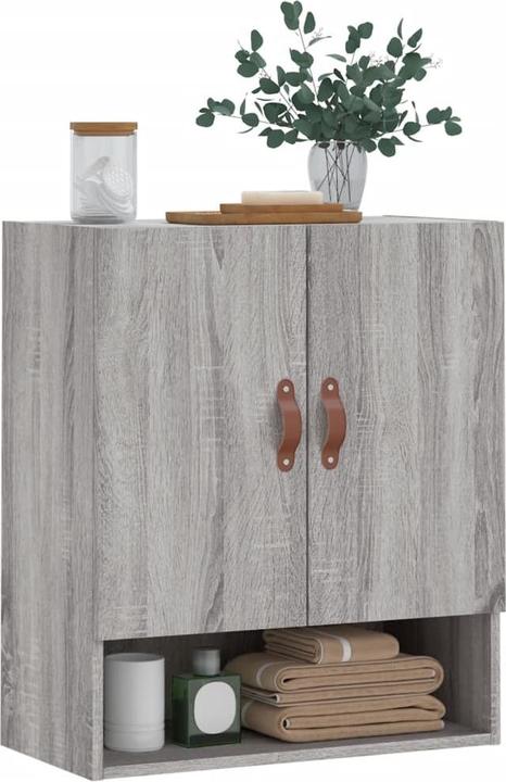 Immagine prodotto vidaXL Armadio a muro Grigio Sonoma 60x31x70 cm prodotto in legno derivato, colore (60 x 31 x 70 cm)