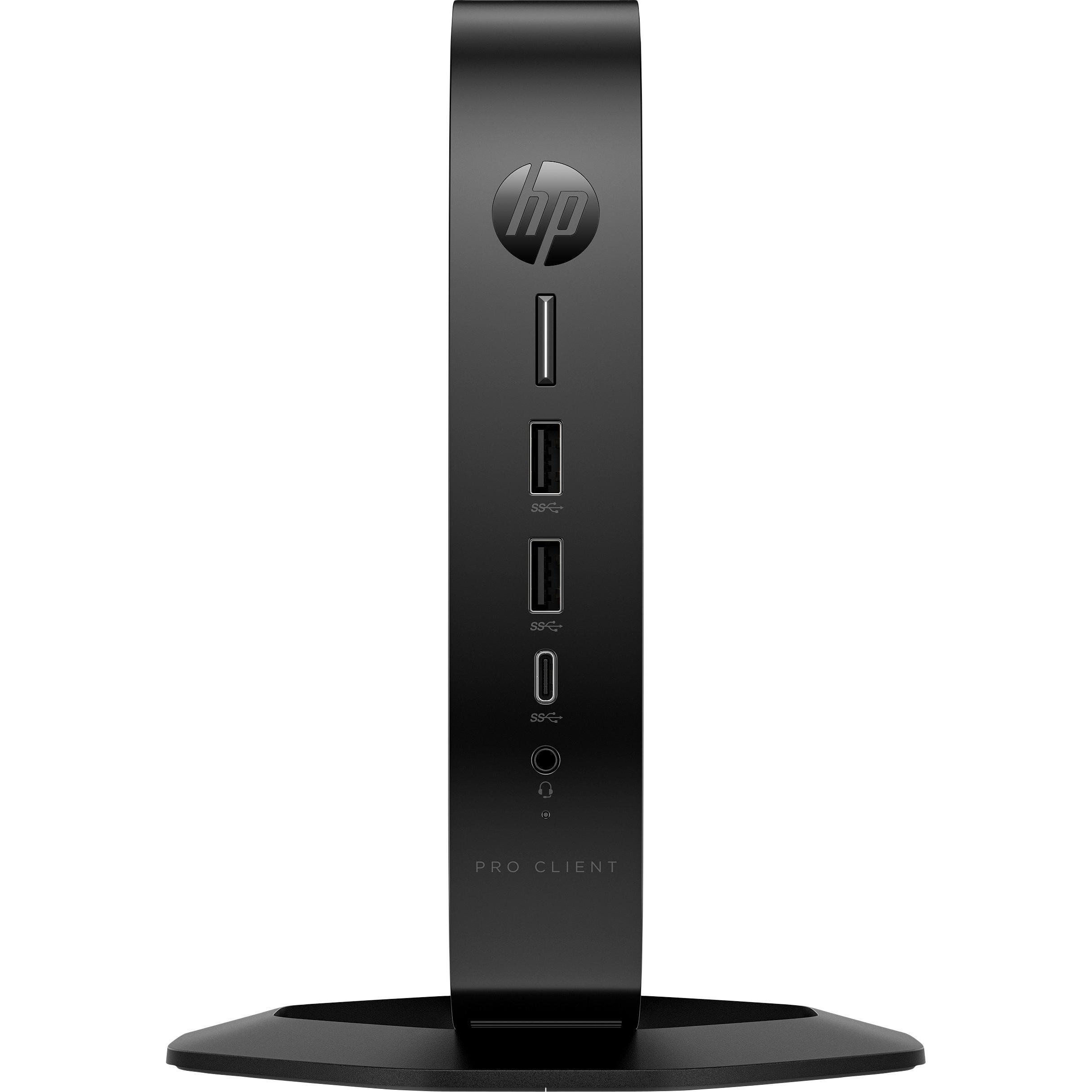 HP Pro t550/W10/Celeron J6412/64GF/8GRW (64 GB, 8 GB, Intel Celeron J6412, Intel UHD Graphics), PC, 