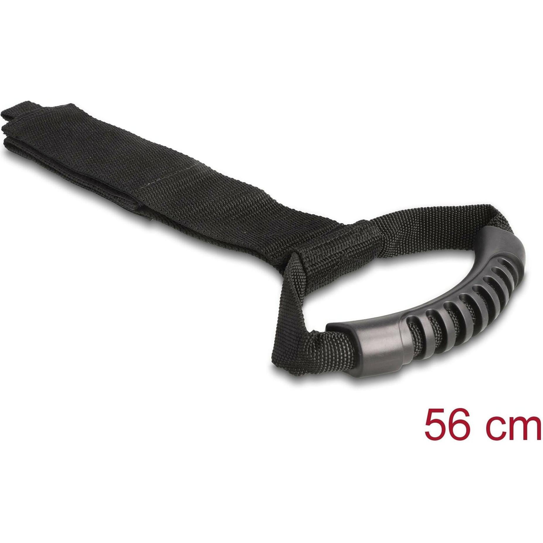 Delock, Kabelbinder, Tragegurt mit Klettverschluss (Klettkabelbinder, 560 mm, 2 Stk.)