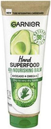 Garnier Hand Superfood Nourishing Balm - Moisturizing Hand Cream with Avocado - 75ml (75 ml)