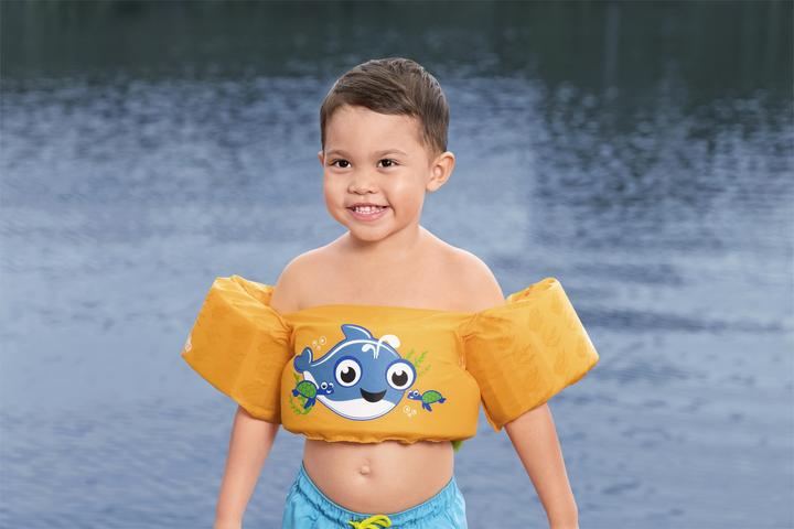 Actual product image Bestway Puddle Jumper® buoyancy aid Little whale with textile cover, 2-6 years