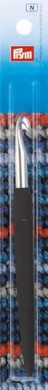 Image du produit Prym Crochet manche souple, argent 10.00 mm, 14 cm, aluminium
