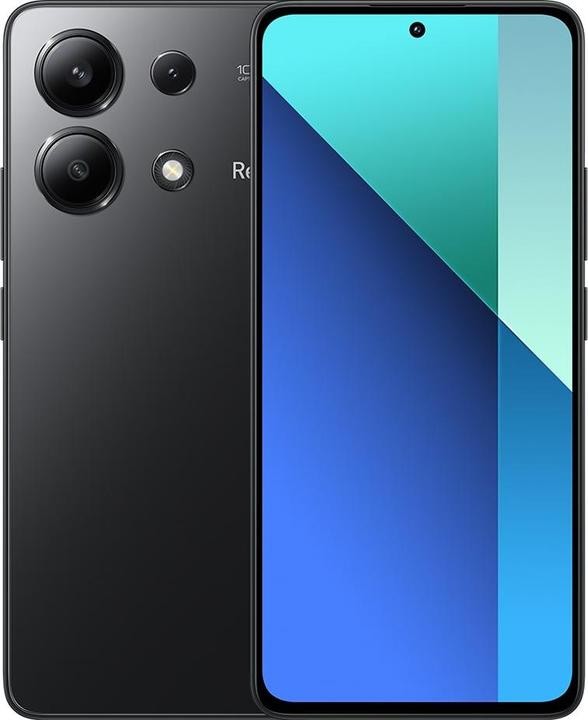 Produktbild Xiaomi Redmi Note 13 (128 GB, Midnight Black, 6.67", Dual SIM, 4G)