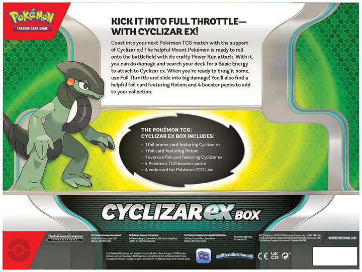 Produktbild Pokémon Box Cyclizar (Englisch, Box Set & Collection)