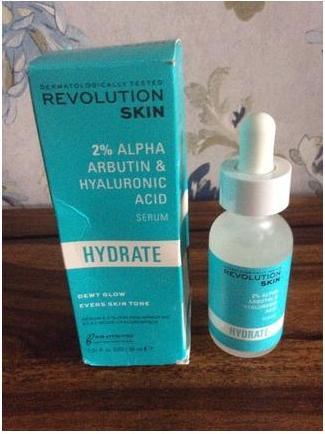 Actual product image Revolution Skincare Hydrate 2% Alpha Arbutin & Hyaluronic Acid Serum (30 ml)