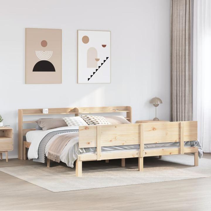 Actual product image vidaXL Bettrahmen (200 x 200 cm)