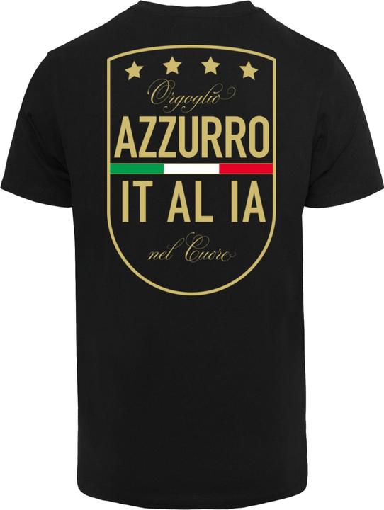Produktbild Mister Tee MisterTee Azurro Italia Crest Tee - 166913 (S)