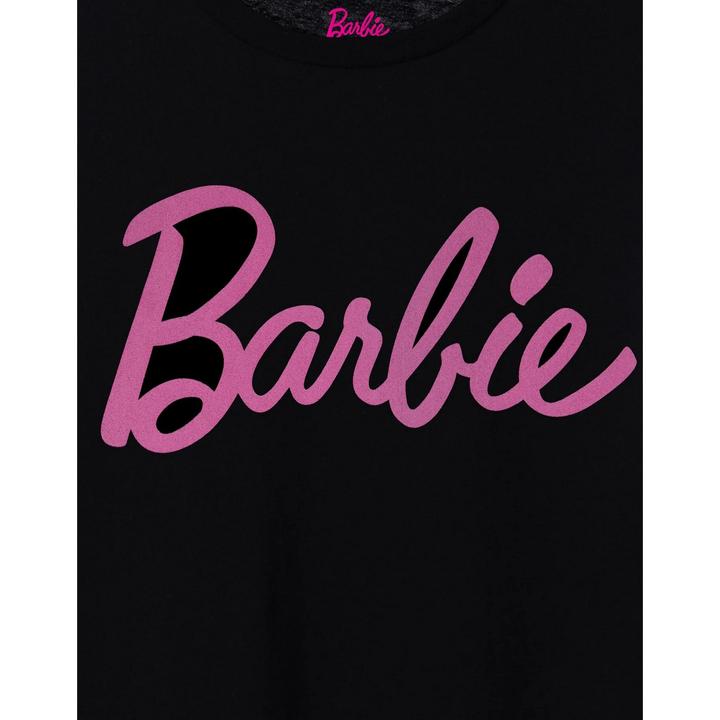 Immagine prodotto Barbie Classic Maglietta Logo Maniche Corte Donna (M)