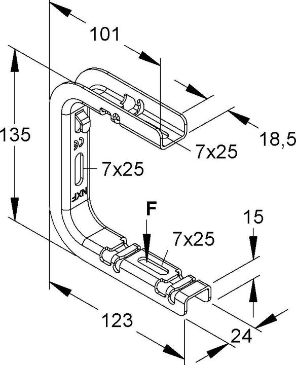 Produktbild Niedax Zentralabhängung