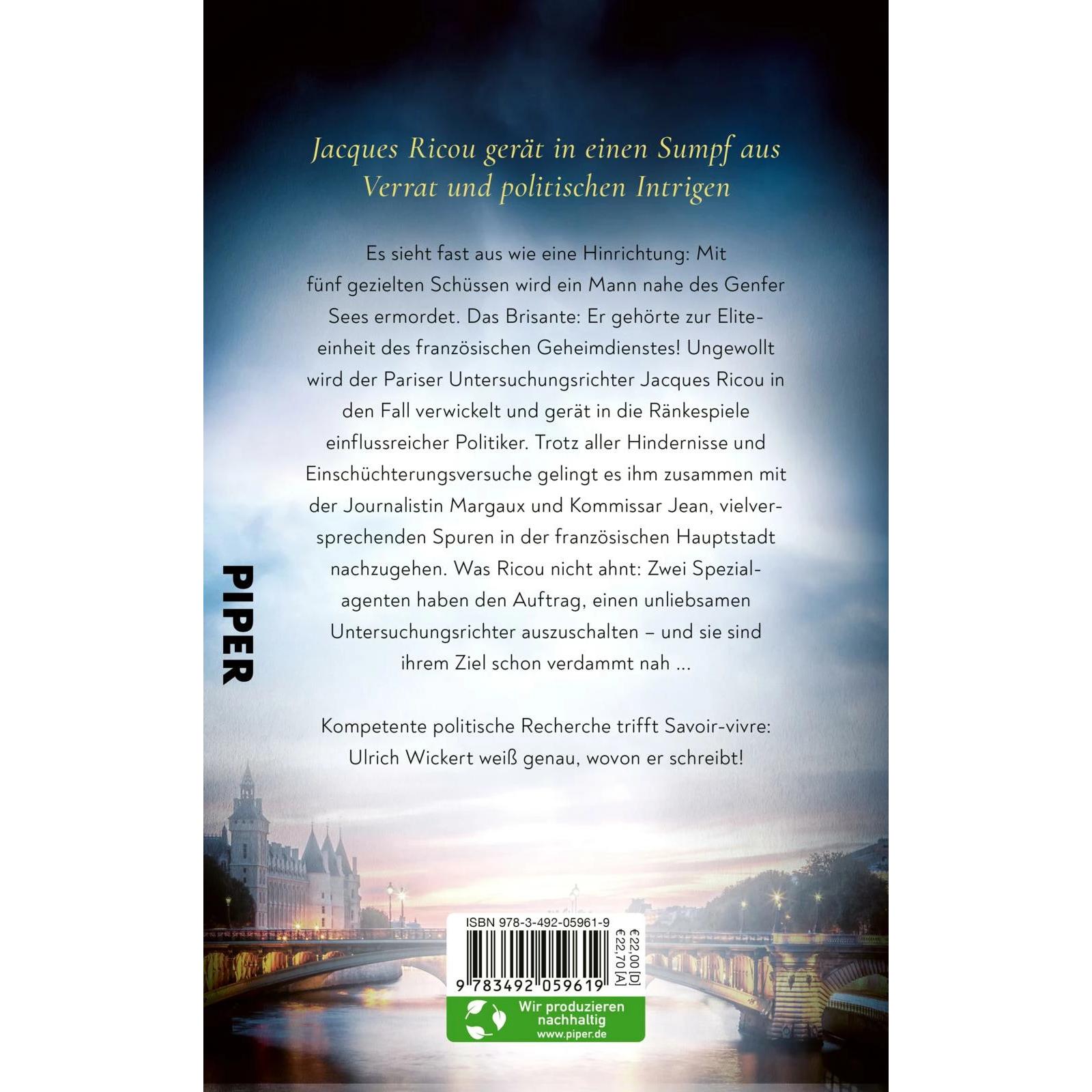 Thumbnail - Die Schatten von Paris, Belletristik von Ulrich Wickert