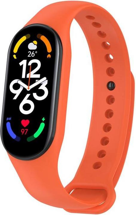 Actual product image OEM Smartband M5/M6 ORANGE (Silicone)