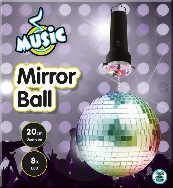 Actual product image Music Legs Music - Mirror Ball 20cm (MUSIC - Mirror Ball 20cm (501133) (20 cm)
