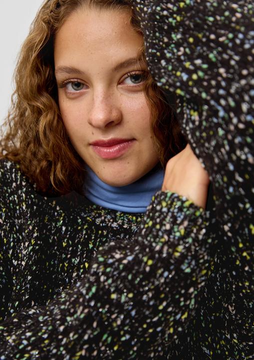 Immagine prodotto s.Oliver Strickpullover Mehrfarbiger Strickpullover mit Glitzergarn (XXL)