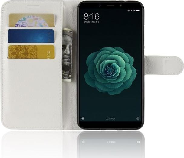 Produktbild MU Classic Litchi Leder Bookcover Series (Xiaomi Mi A2 Lite?)
