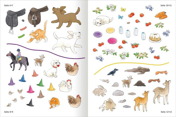 Produktbild Mit Stickern Lesen lernen – Ferien auf dem Reiterhof