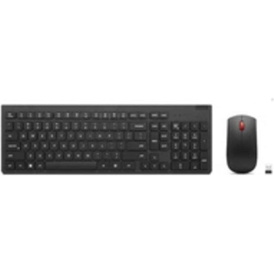 Thumbnail - Lenovo Essential Wireless Combo Keyboard & Mouse Gen2 Black German 129 (DE, Kabellos), Tastatur, Schwarz