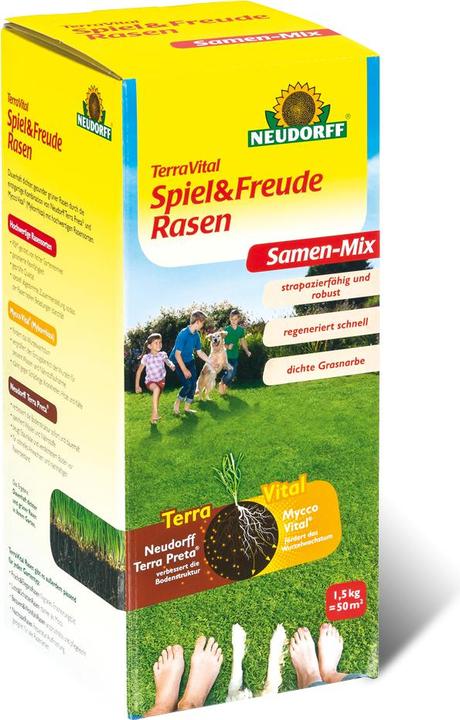 Produktbild Neudorff TerraVital Spiel&Freude Rasensamen (Rasensamen)