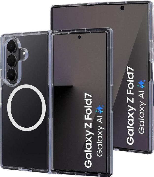 Produktbild Mobiparts Hardcover Samsung Galaxy Fold 7 Clear (Magsafe Compatible) (Samsung Galaxy Z Fold7)