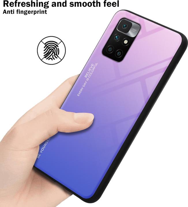 Image du produit Cadorabo TPU 2 couleurs Housse en verre (Xiaomi Redmi 10)