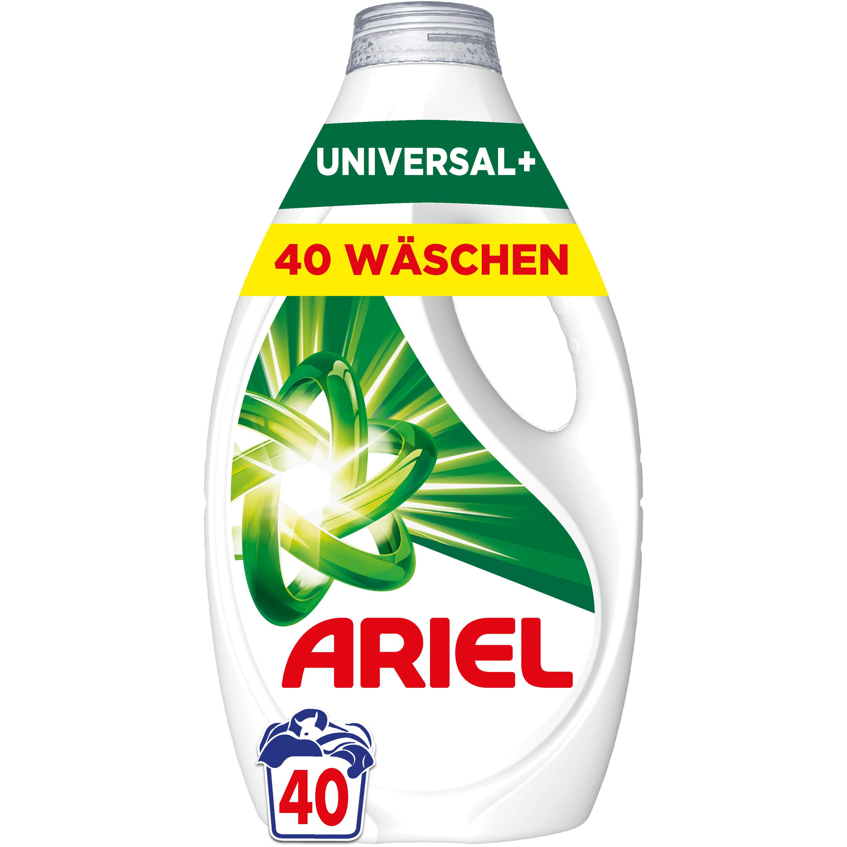 Ariel Universal+, Waschmittel + Textilpflege