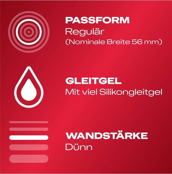 Produktbild Durex Gefühlsecht Extra Feucht (8 Stk.)