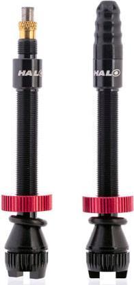 Halo Hi Flow Tubeless Ventile - schwarz