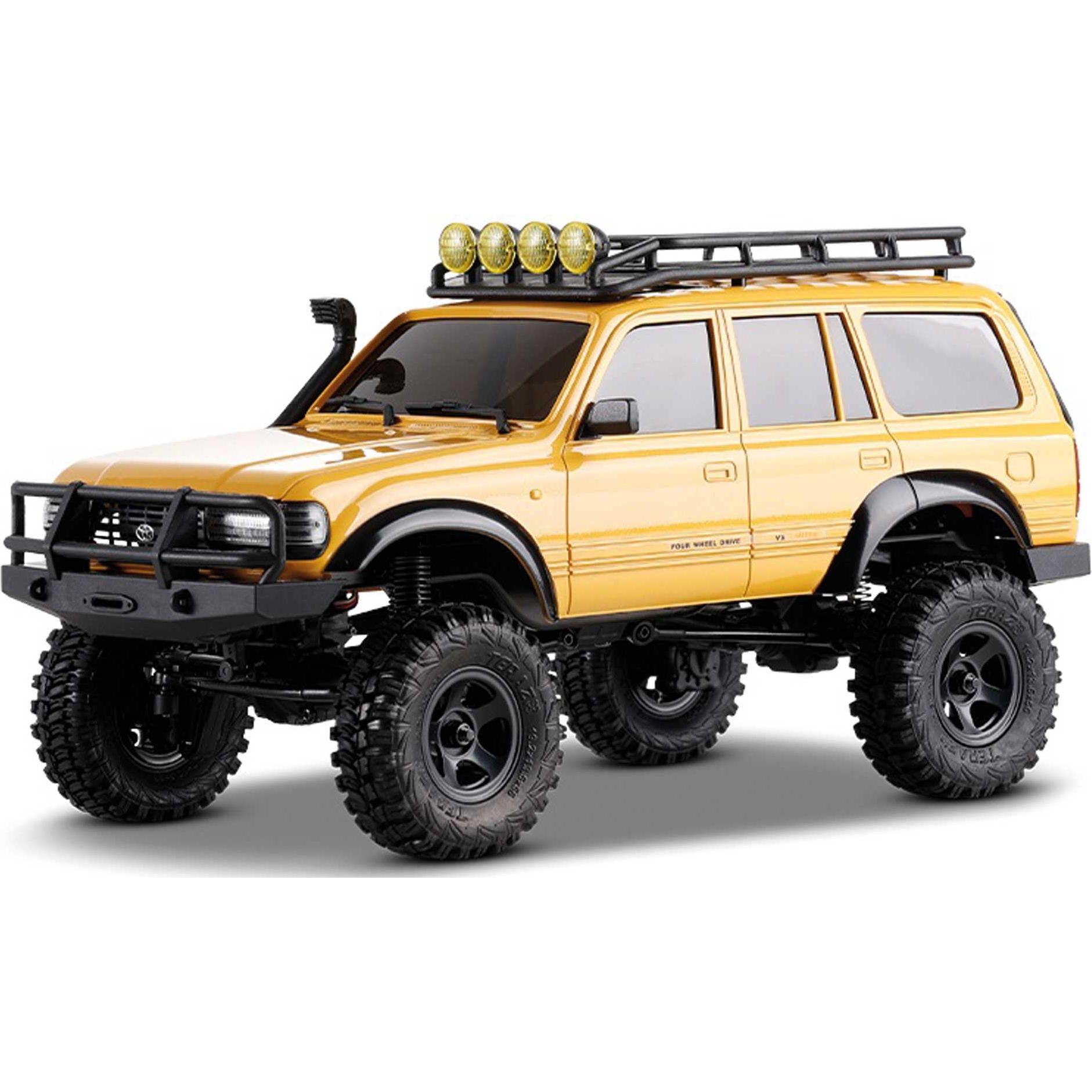 FMS FCX18 Toyota LC80 1:18 gelb - RTR 2.4GHz (RTR Ready-to-Run)