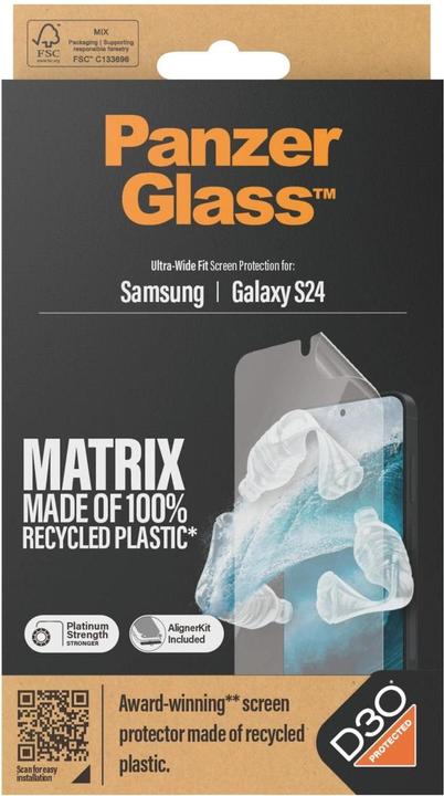 Produktbild PanzerGlass Matrix (1 Stk., Samsung Galaxy S24)