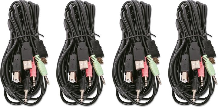 Actual product image Manhattan KVM switch