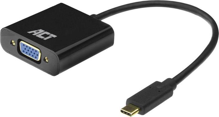 Image du produit ACT Adaptateur USB-C vers VGA femelle (USB-C, 15 cm)