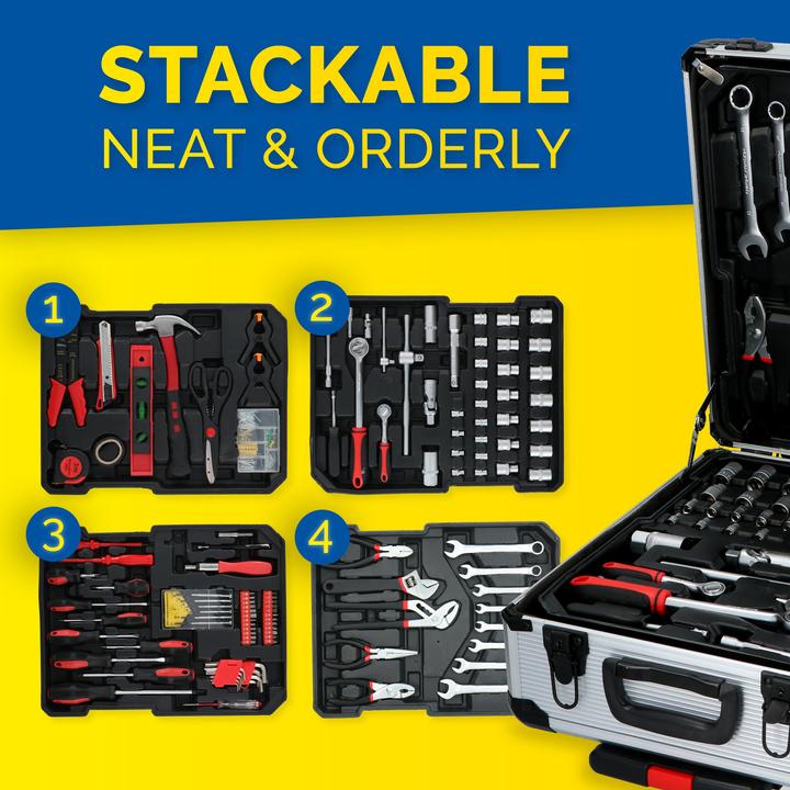 Image du produit Kinzo Jeu d'outils 187pcs ST (187 pièces)