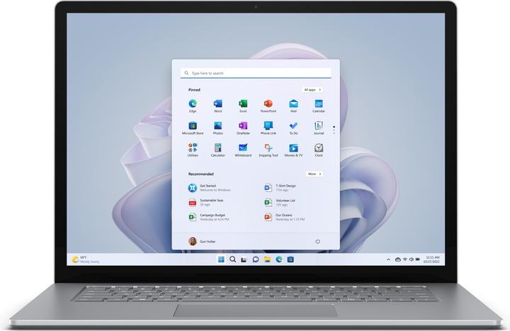 Produktbild Microsoft Surface Laptop 5 (15", 256 GB, 8 GB, Eng. Int., Intel Core i7-1265U)